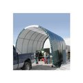 Clearspan SolarGuard Freestanding Building 8'W x 8'H x 12'L Green PB00550R4N